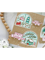 Taylored Expressions Cling Stamp, Arch Noel