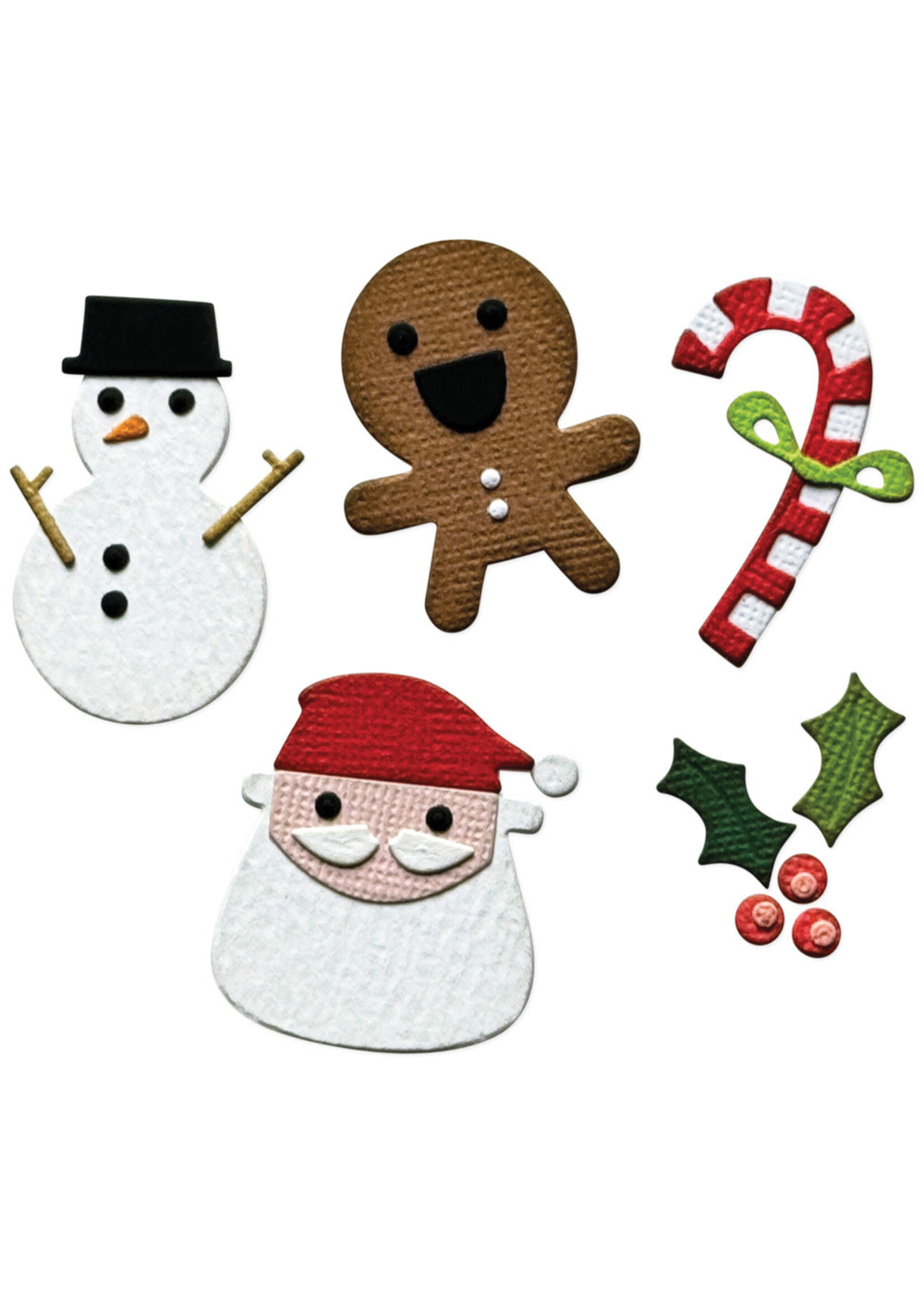 Sizzix Tim Holtz Sidekick Side-order Thinlits, Christmas Minis