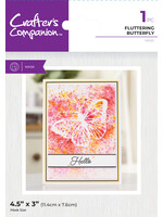 Crafter's Companion Mask, Fluttering Butterfly