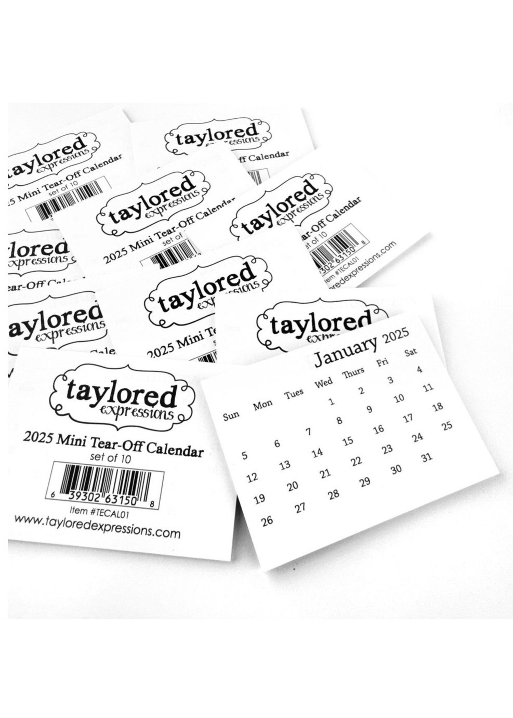 Taylored Expressions Mini Tear-Off Calendars, 2025