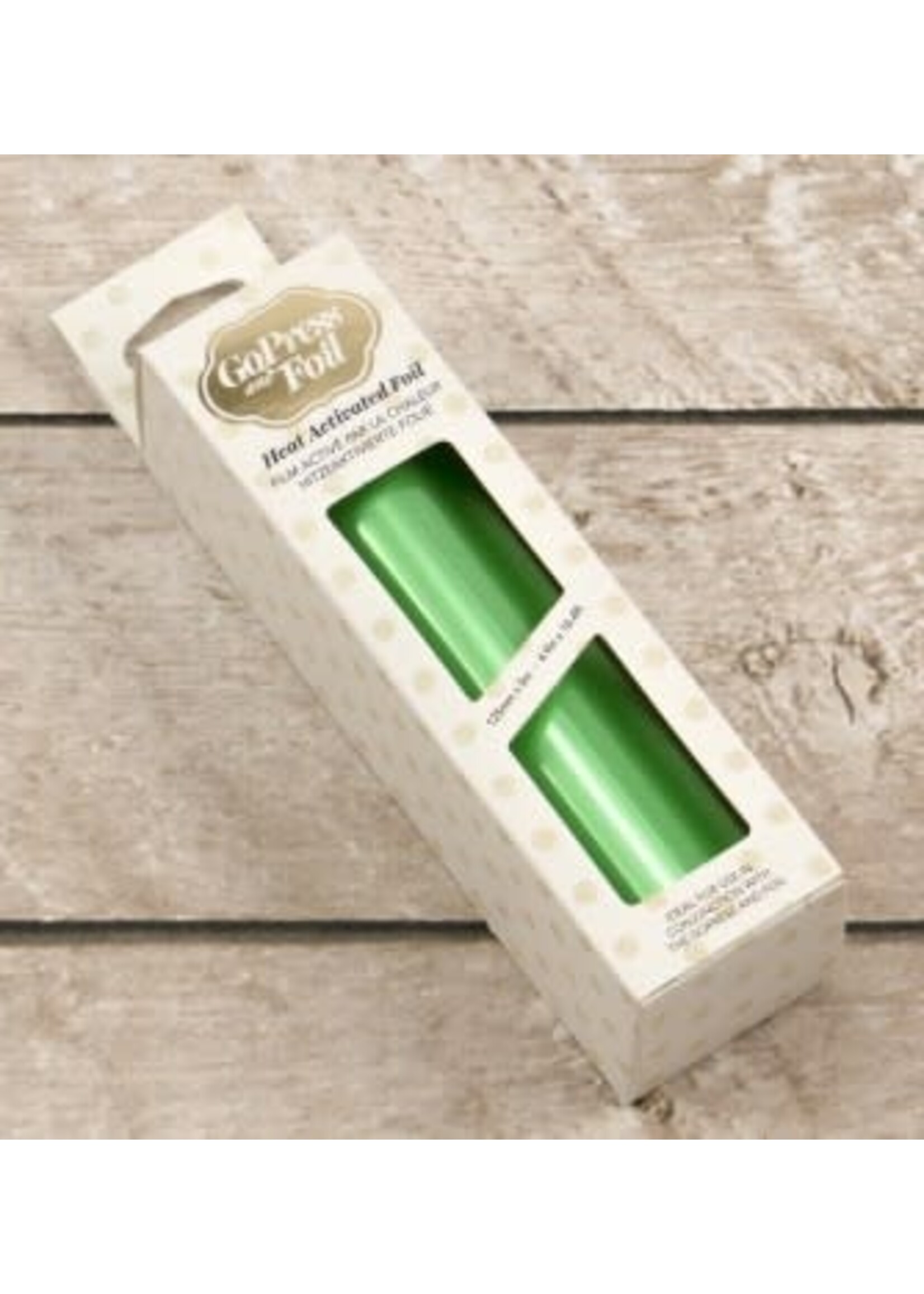 Couture Creations Go Press & Foil, Light Green Mirror Finish