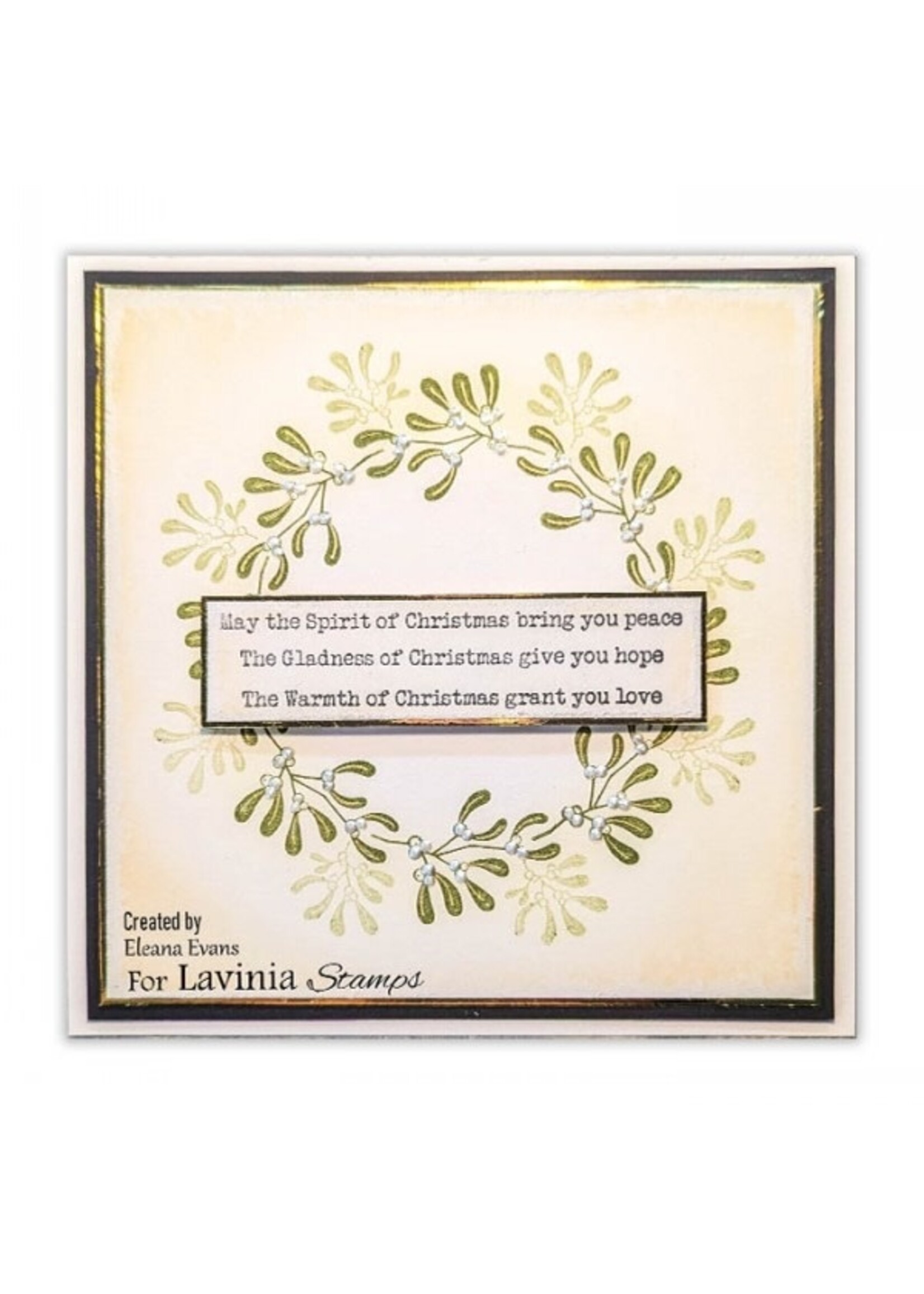 Lavinia Lavinia Stamp, LAV924 Christmas Mistletoe