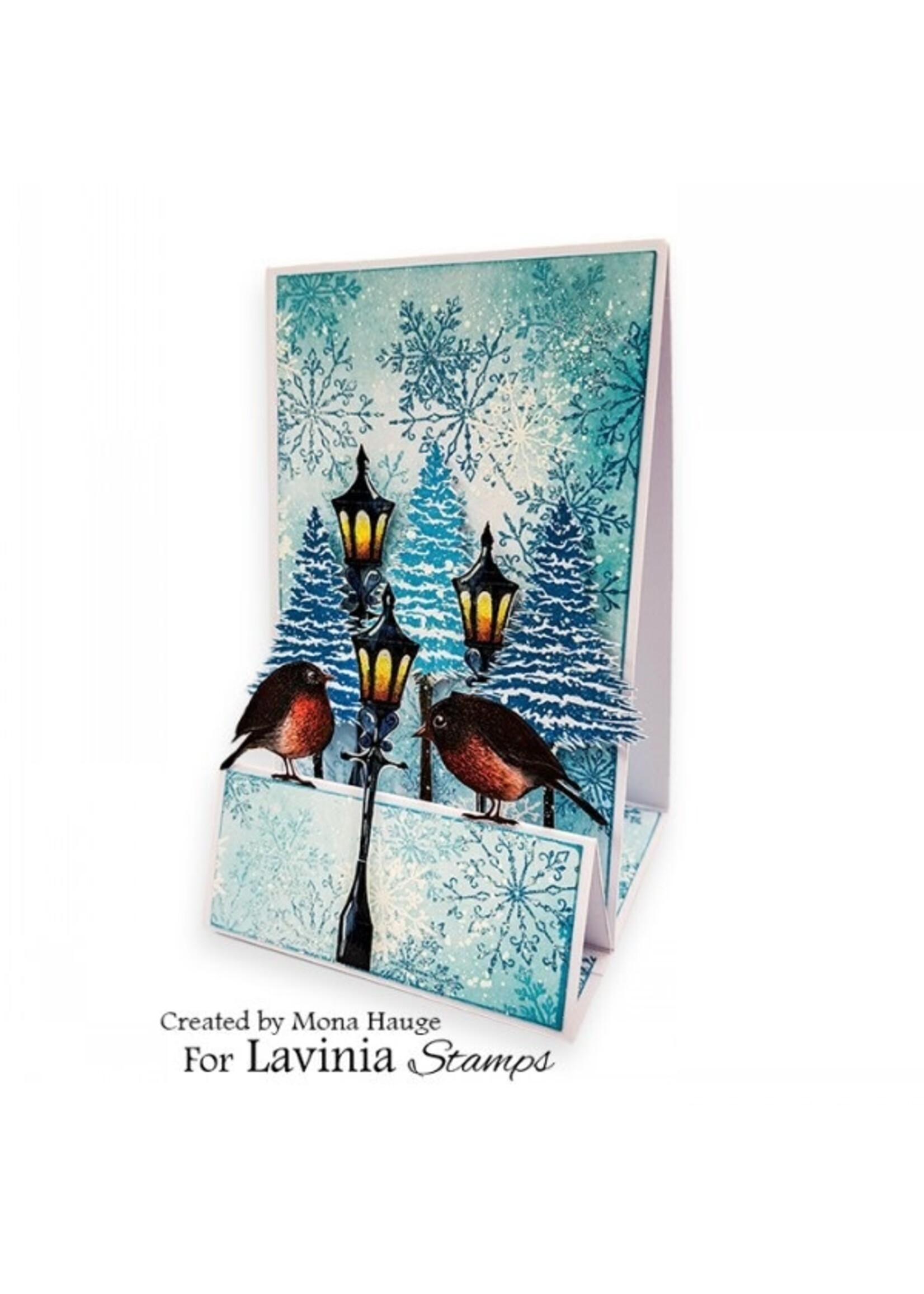 Lavinia Lavinia Stamp, LAV 930 Snowy Fir Tree