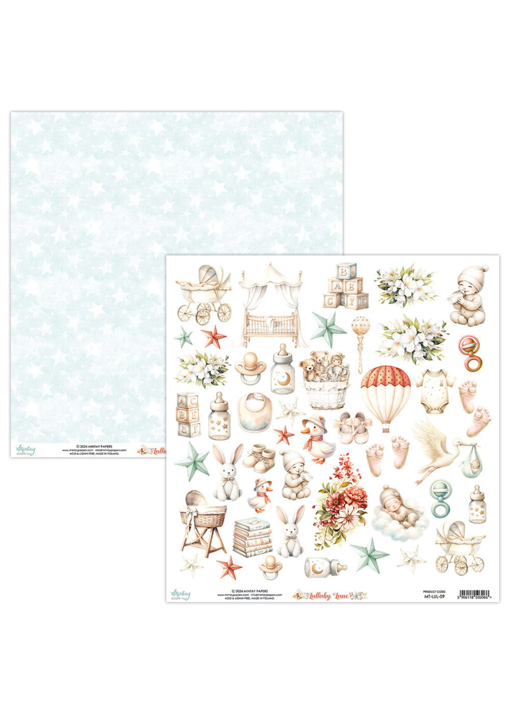 Mintay 12x12 Lullaby Lane, 09