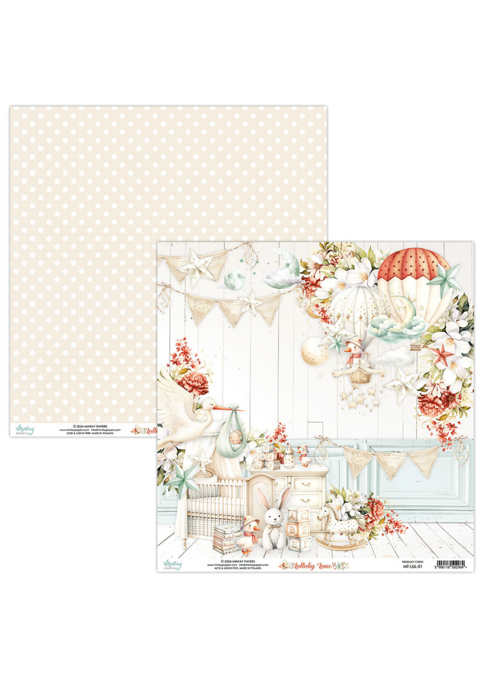 Mintay 12x12 Lullaby Lane, 01