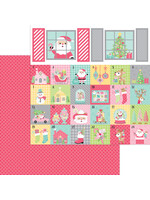 Doodlebug 12x12 Tinsel Time, Berry Merry