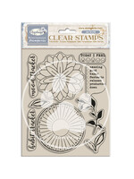 Stamperia Stamperia Clear Stamp, Create Happiness Dewdrops - Habit Tracker
