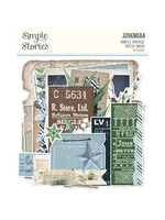 Simple Stories Simple Stories Ephemera, Simple Vintage Fresh Snow