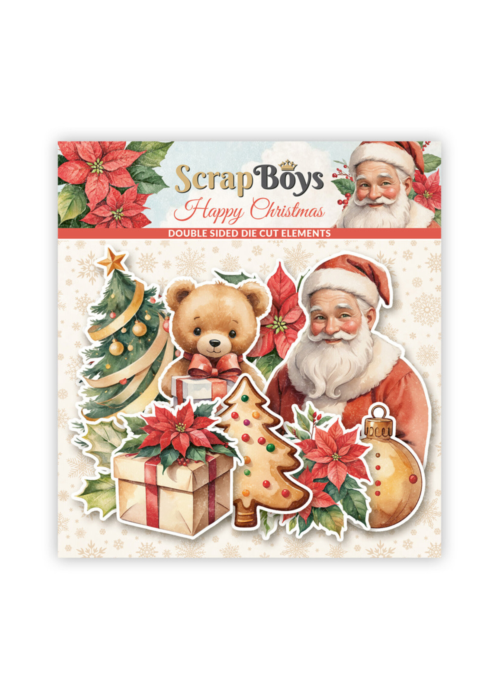 Scrap Boys Ephemera, Happy Christmas