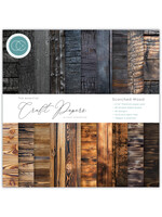 Craft Consortium 6x6 Paper Pad, Scorched Wood