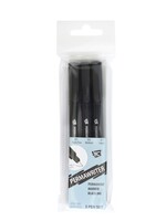 Yasutomo Permawriter Permanent Marker, Black (3 sizes)