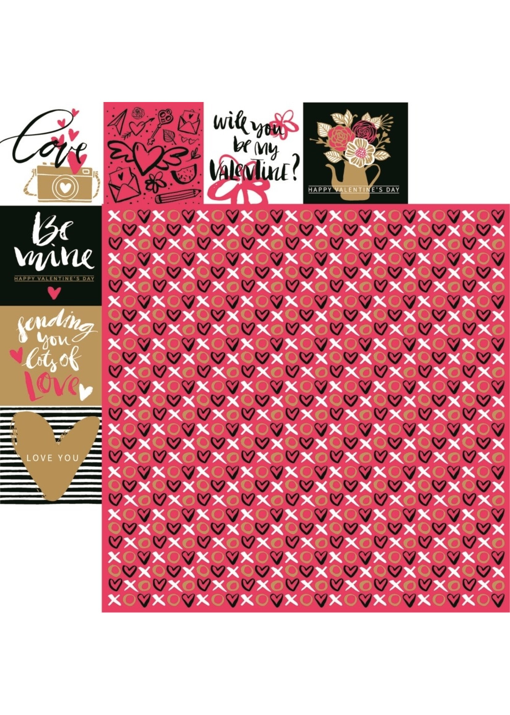 Reminisce Reminisce 12x12 Love Struck, Lots of Love
