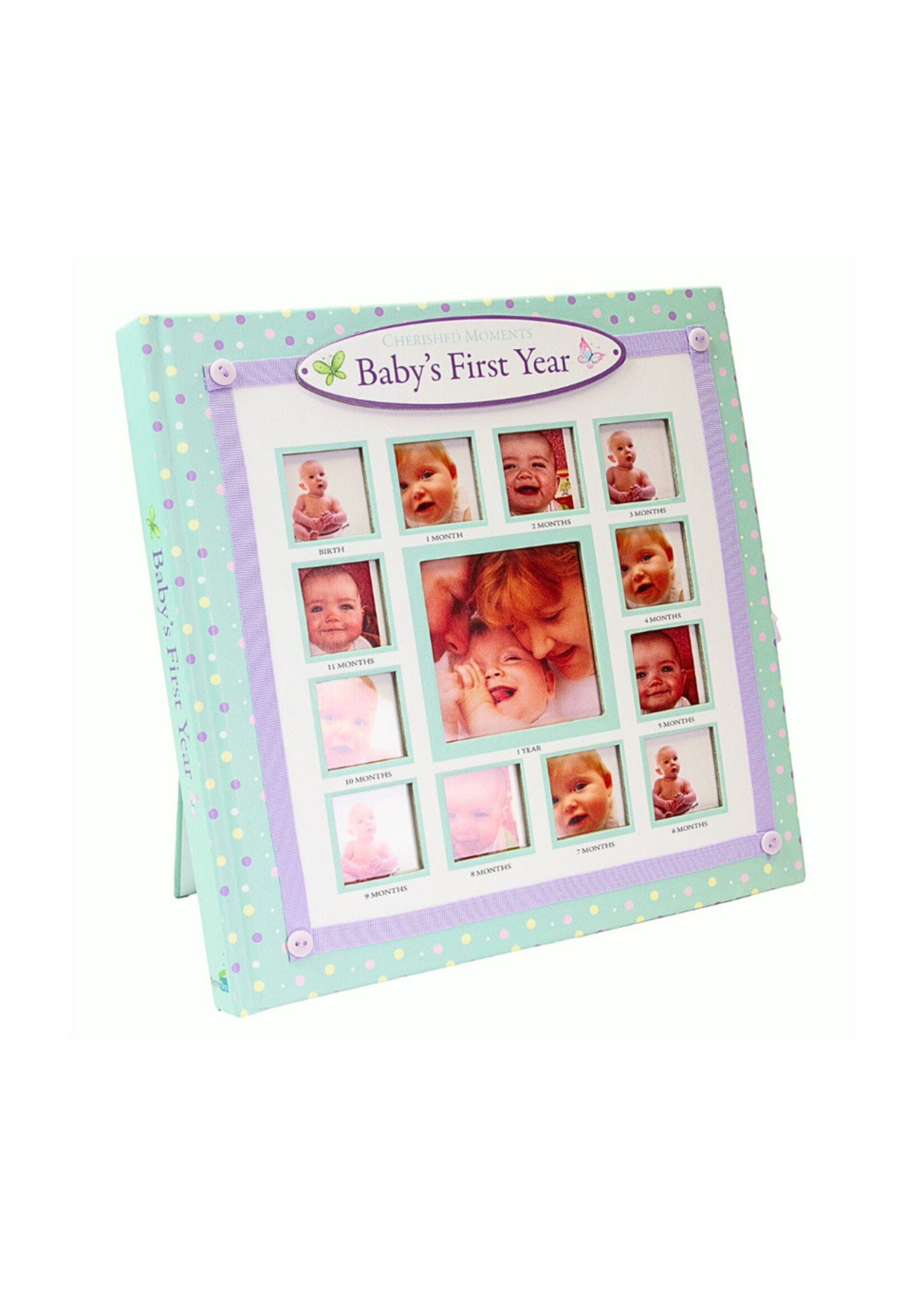 Spice Box Keepsake Photo Album, Baby's First Year