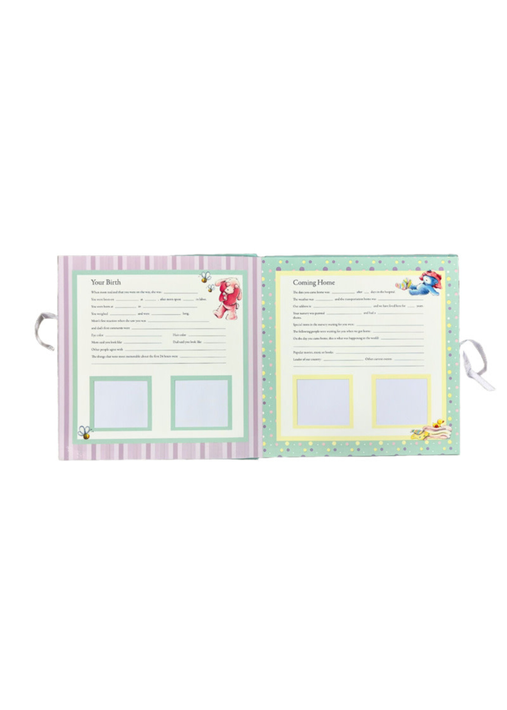 Spice Box Keepsake Photo Album, Baby's First Year