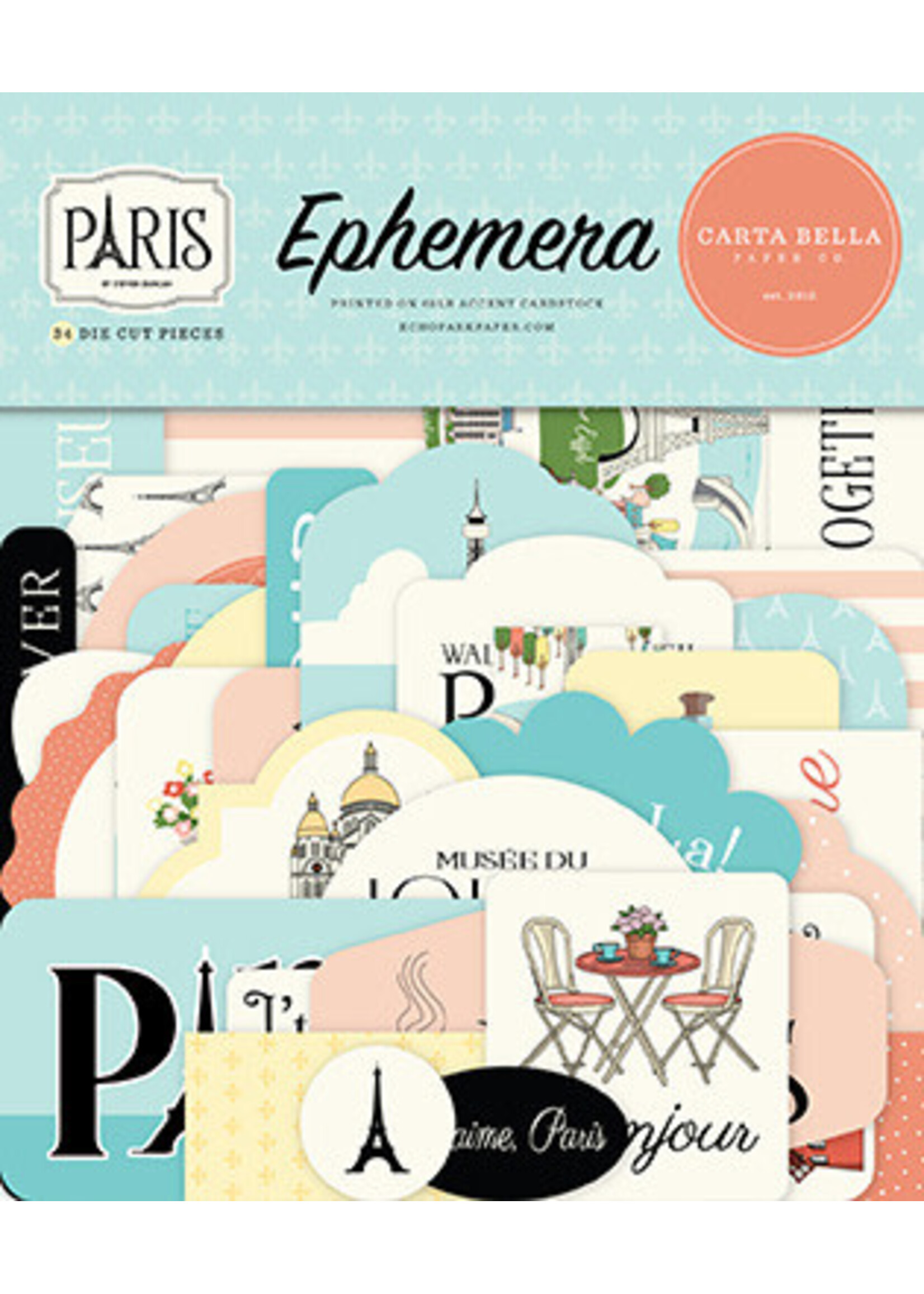 Carta Bella CB Ephemera, Paris