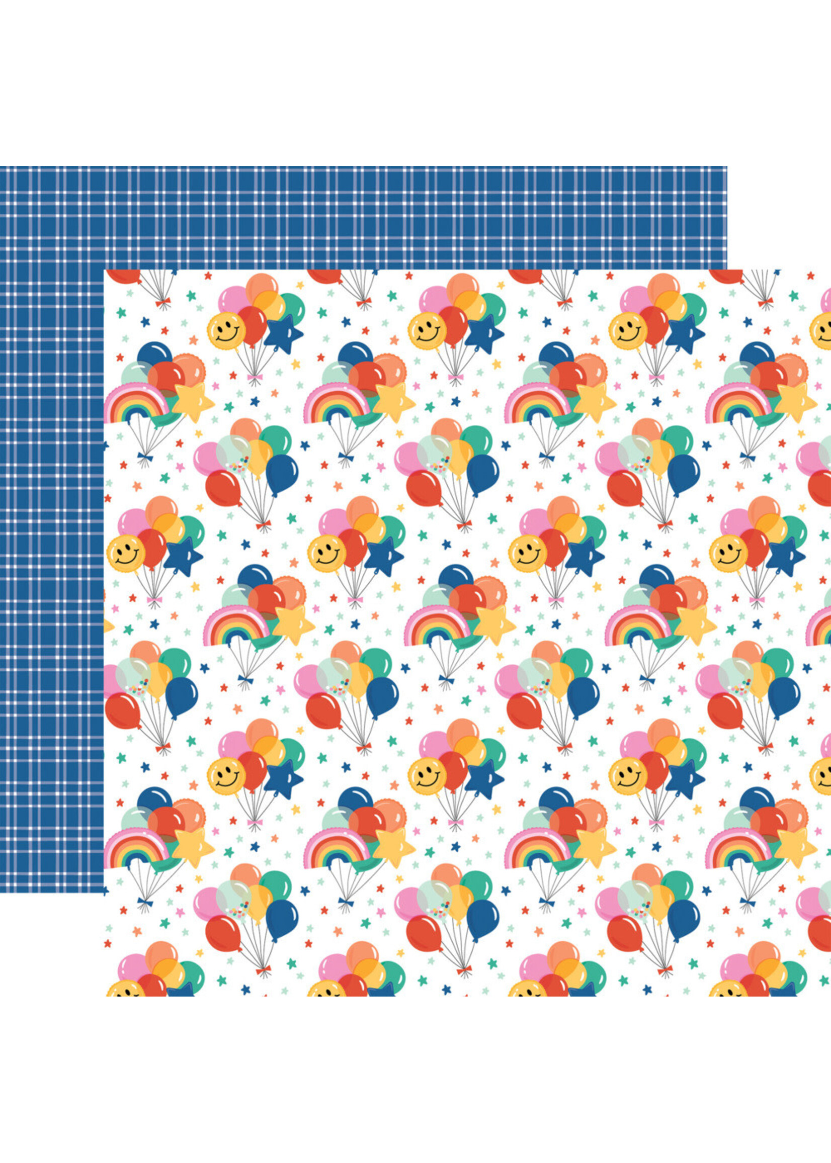 Echo Park EP 12x12 Hip Hip Hooray, Birthday Balloons