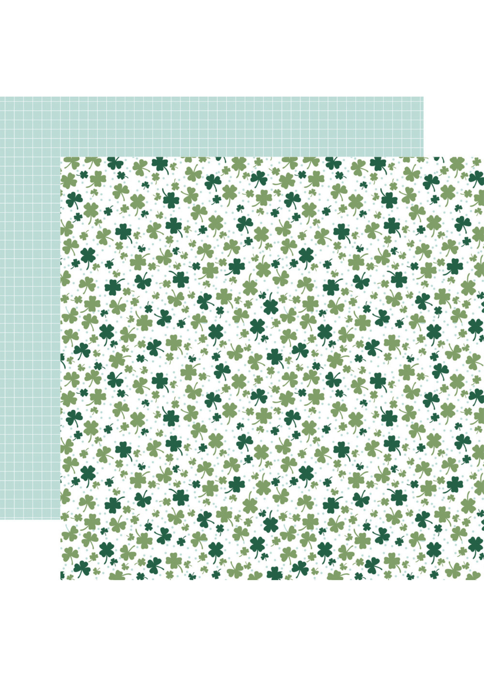 Echo Park Echo Park 12x12 Lucky Charm, Shamrocks