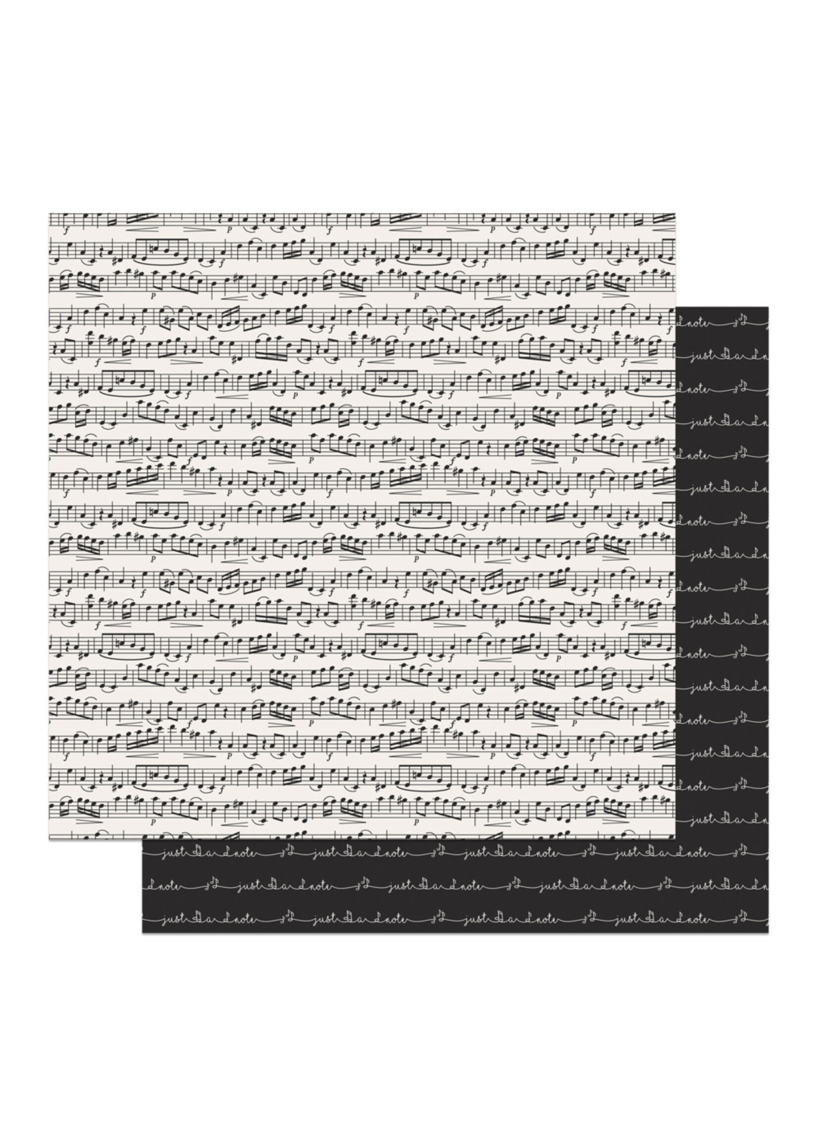 PhotoPlay PP 12x12 Music Notes, Sheet Music