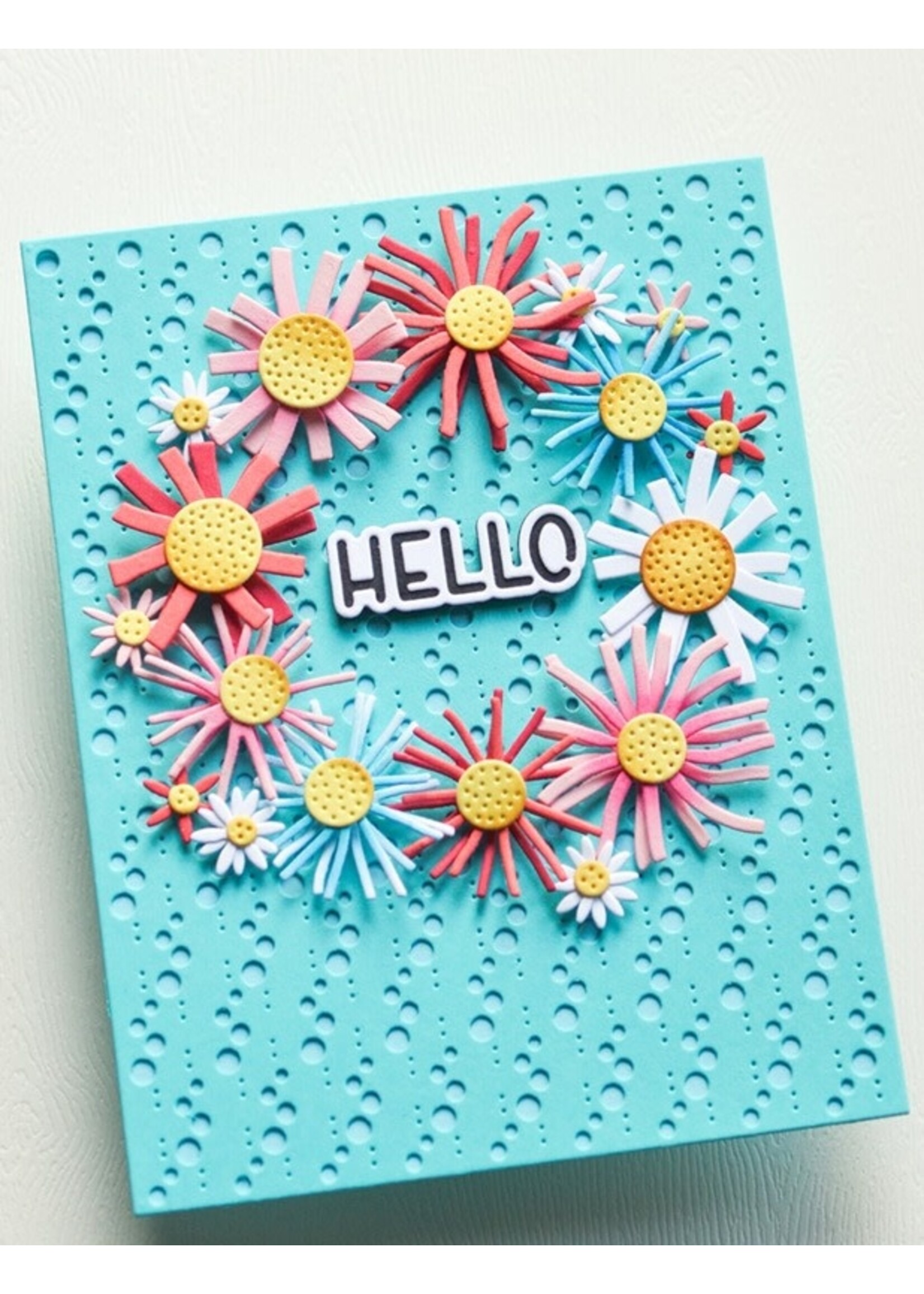 Memory Box Memory Box Die, Bubble Dots Plate