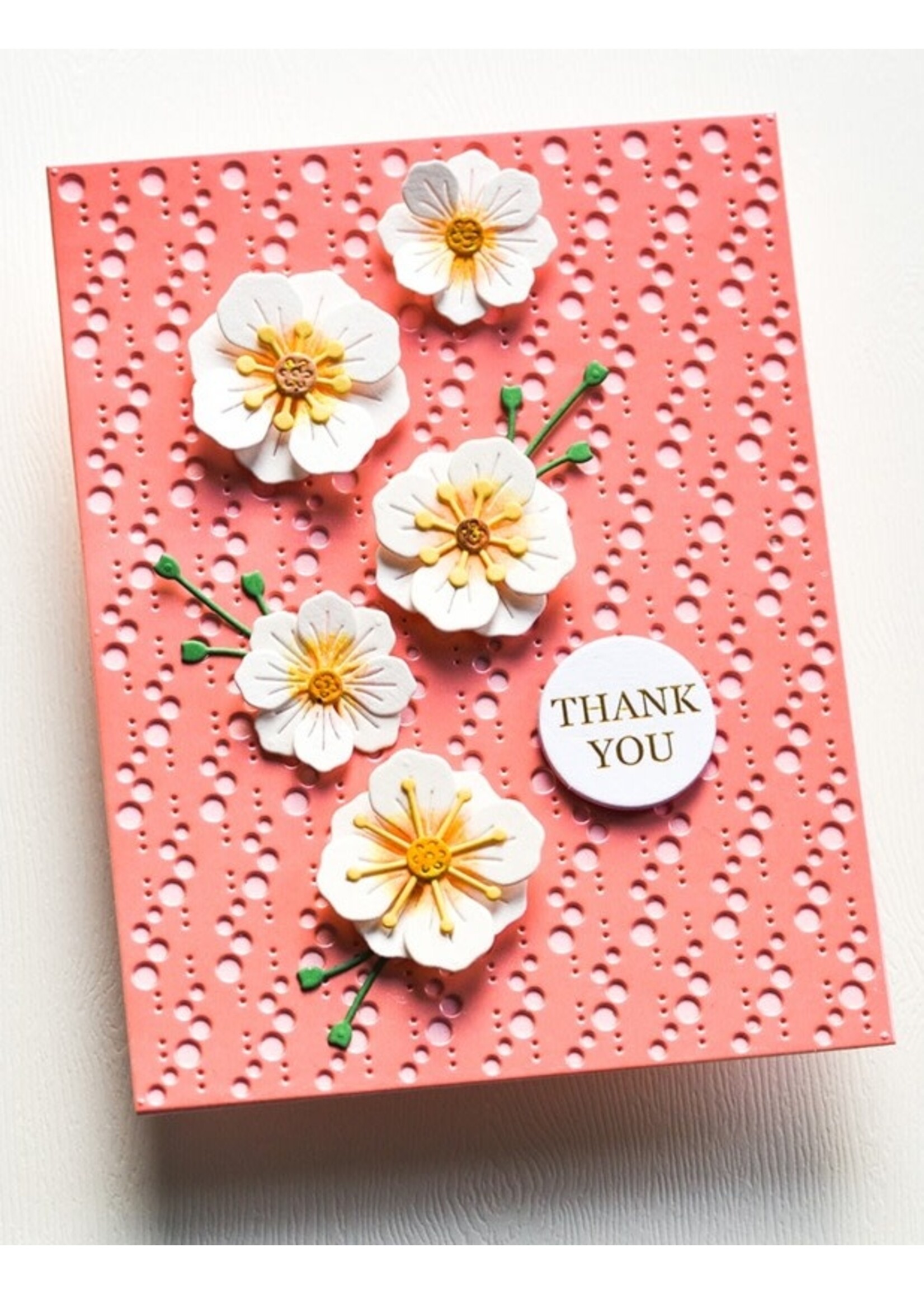Memory Box Memory Box Die, Bubble Dots Plate