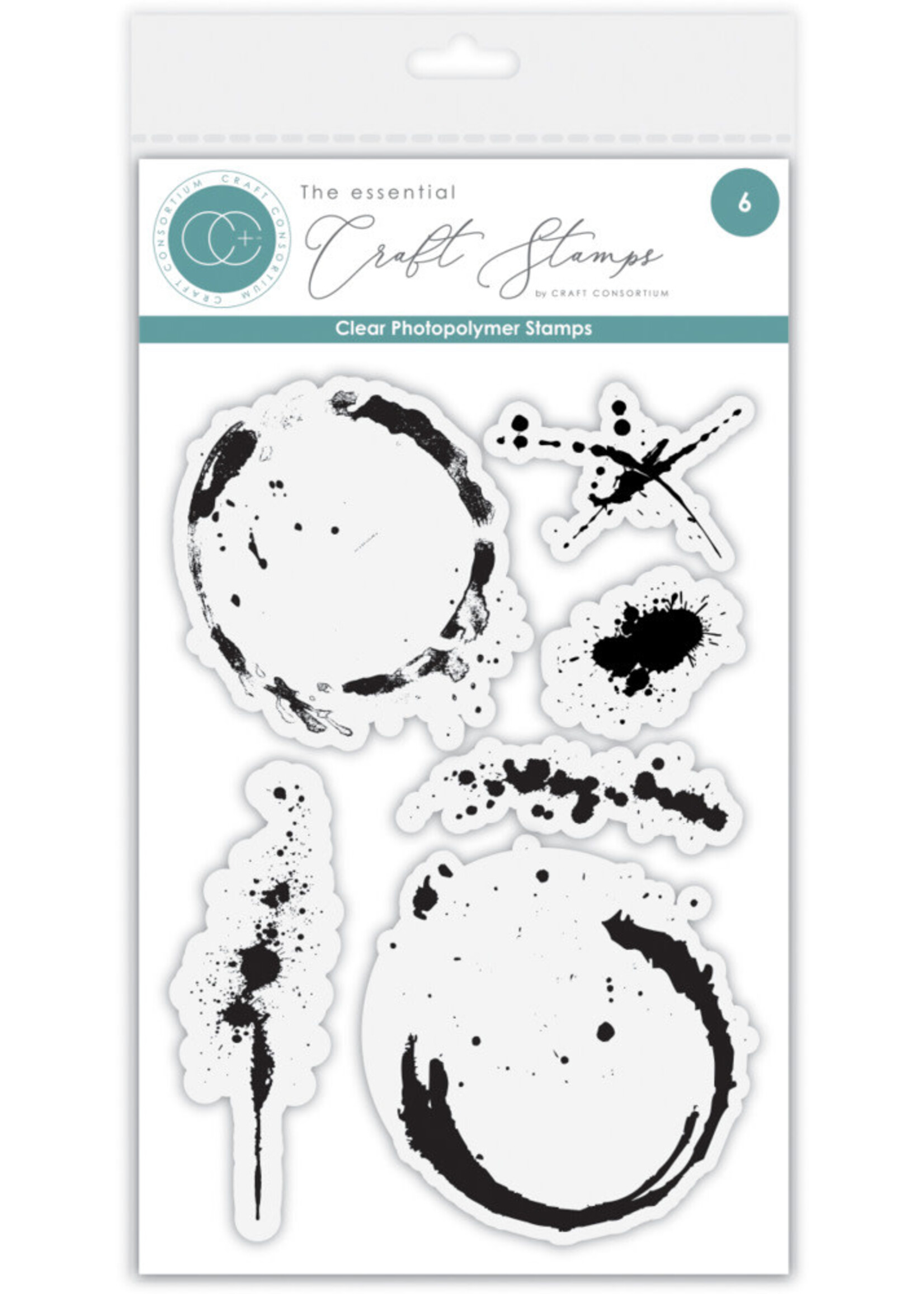 Craft Consortium CC Stamp, Ink & Coffee Stains