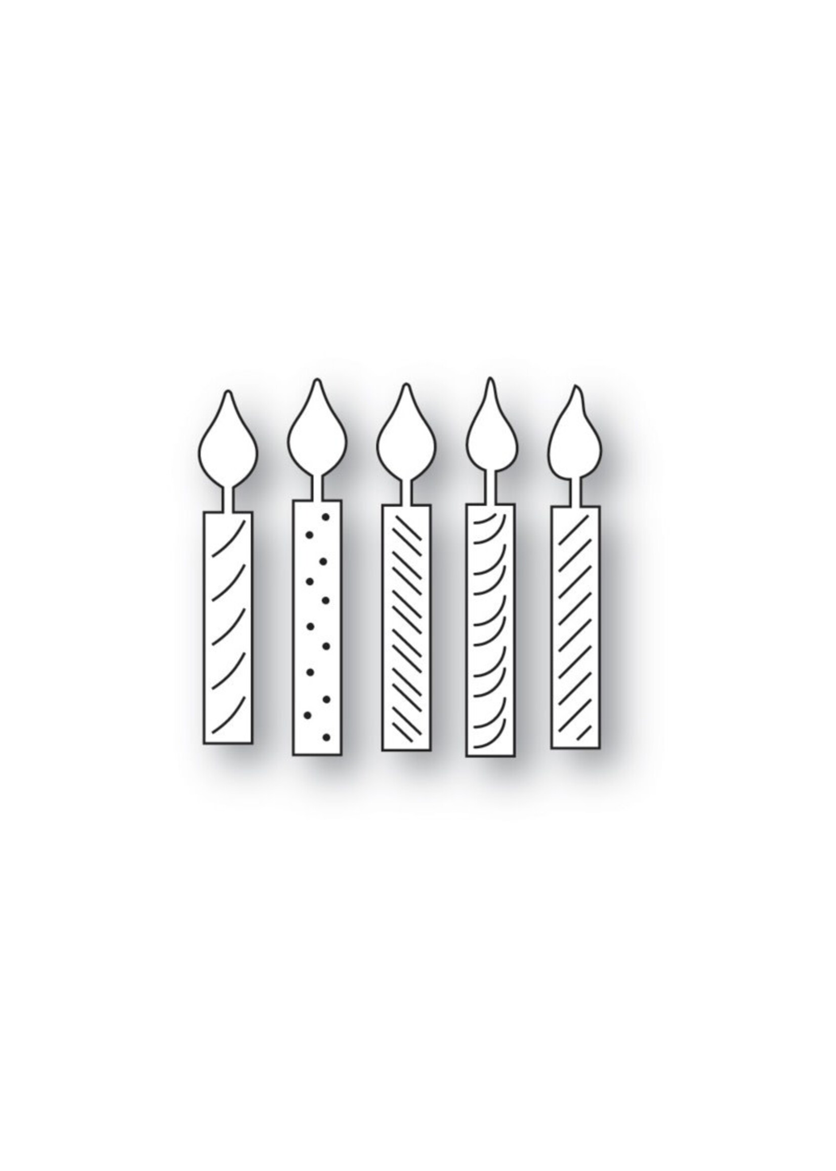 Memory Box Memory Box Die, Jolly Candles