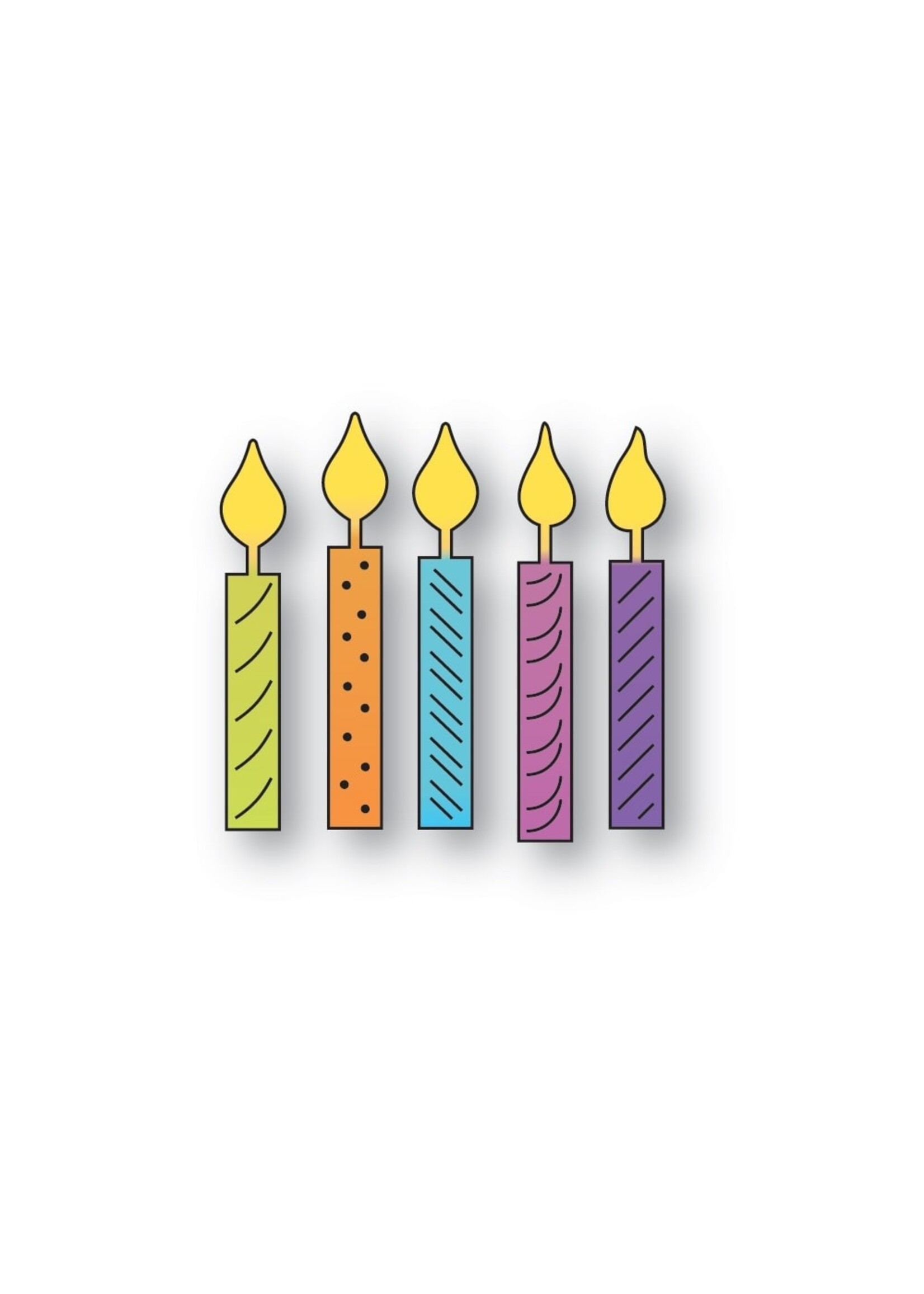 Memory Box Memory Box Die, Jolly Candles