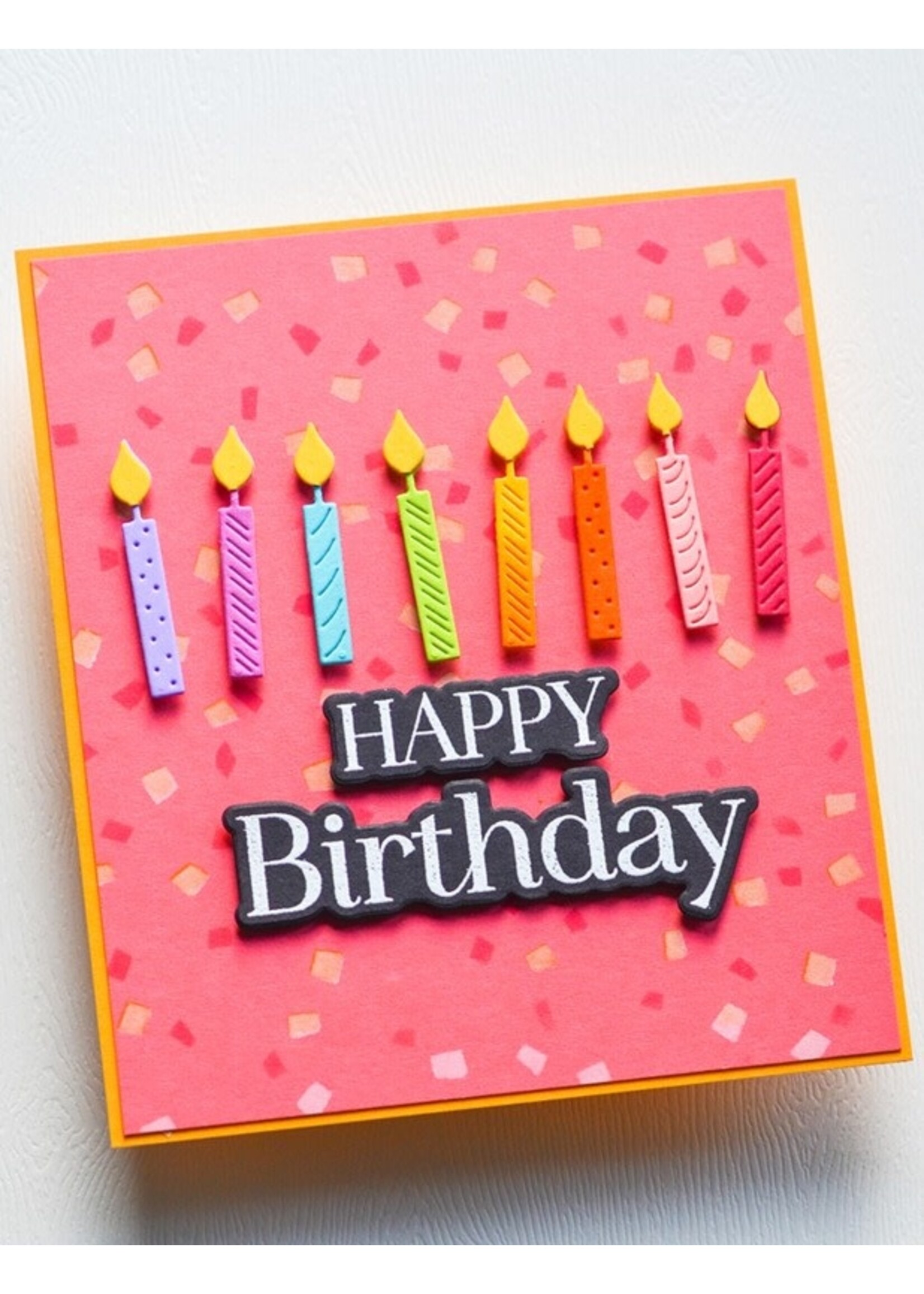 Memory Box Memory Box Die, Jolly Candles