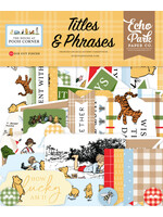Echo Park Titles & Phrases, The House at Pooh Corner