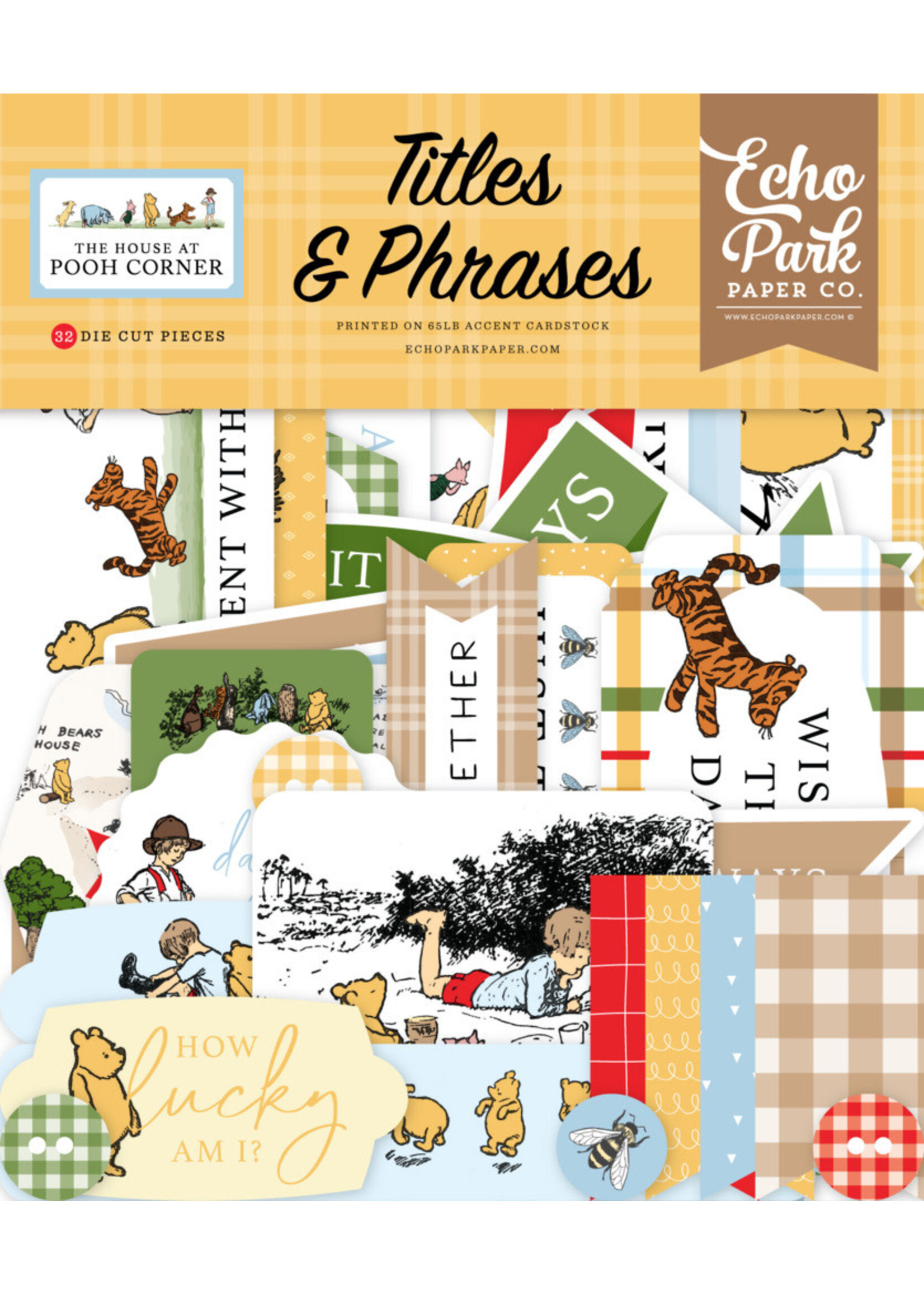 Echo Park Echo Park Titles & Phrases, The House at Pooh Corner