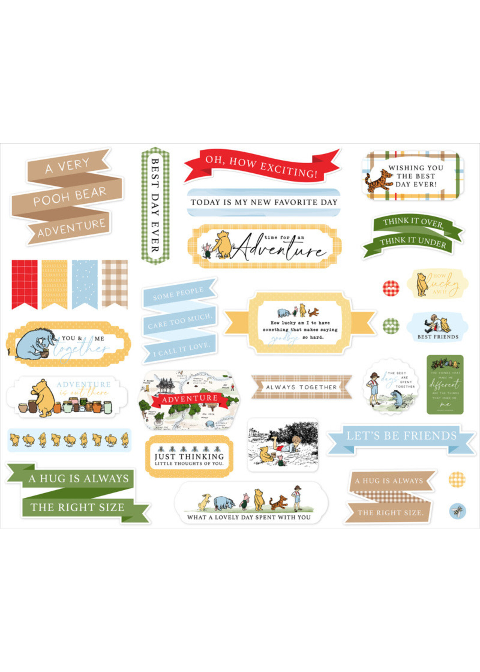 Echo Park Echo Park Titles & Phrases, The House at Pooh Corner