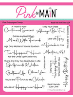 Pink & Main Stamp, Bottoms Up
