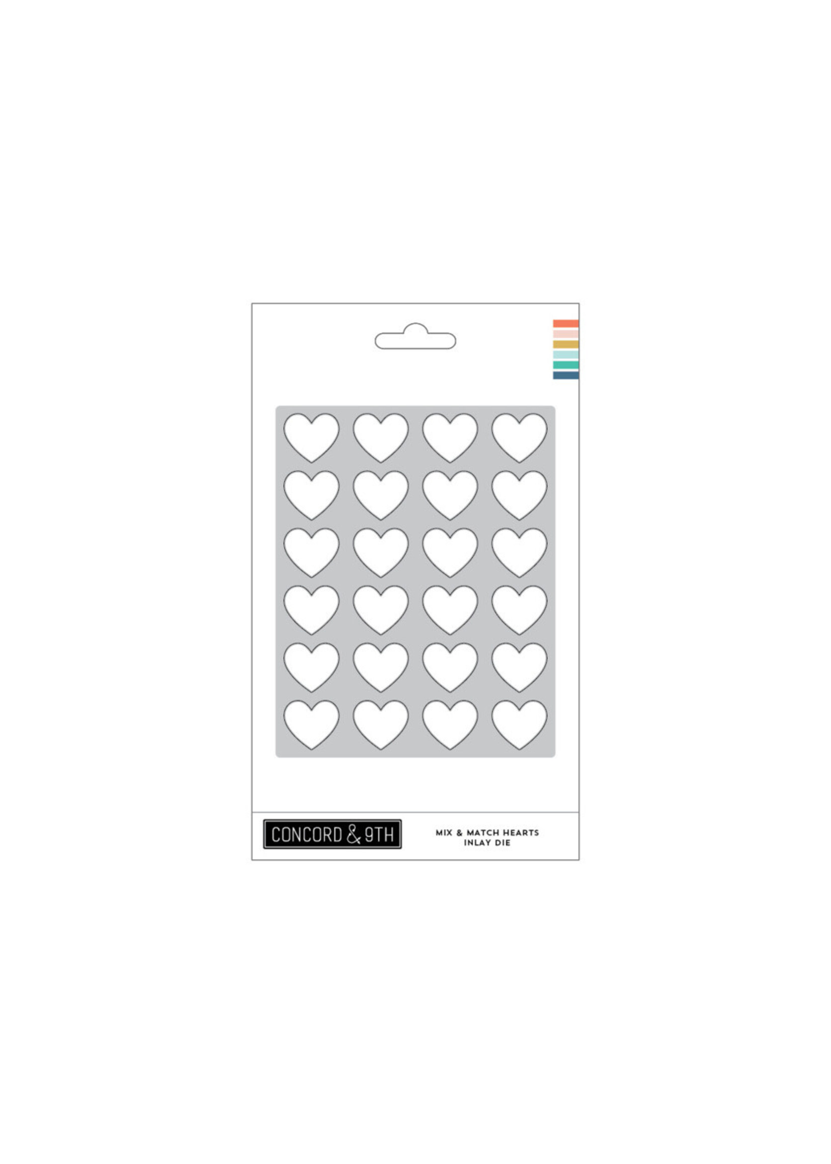 Concord & 9th Inlay Die, Mix & Match Hearts
