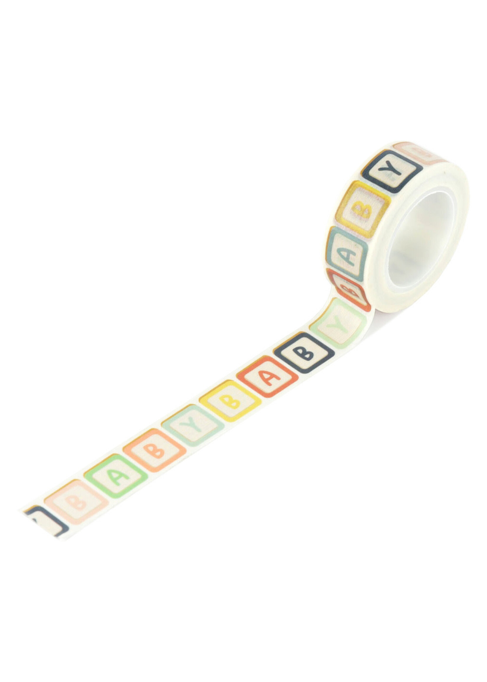 Echo Park Washi Tape, Baby Blocks