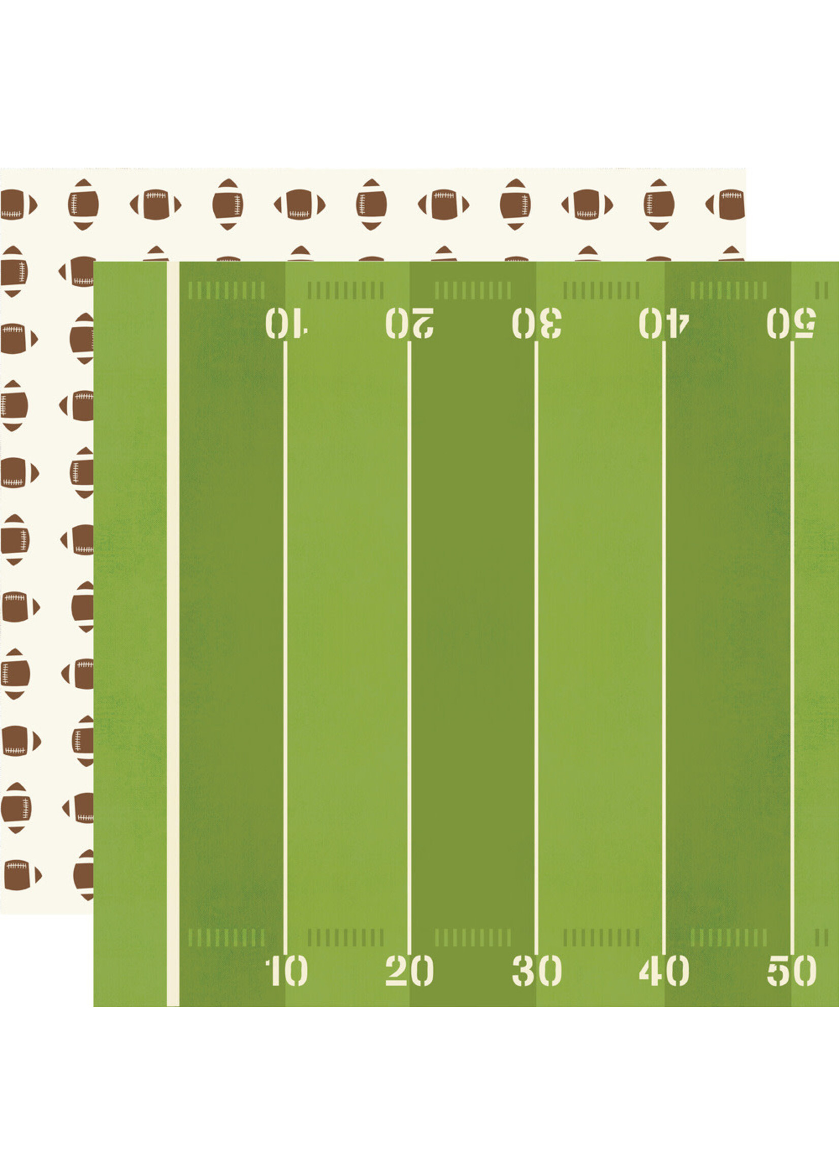 Simple Stories 12x12 Football, Touchdown