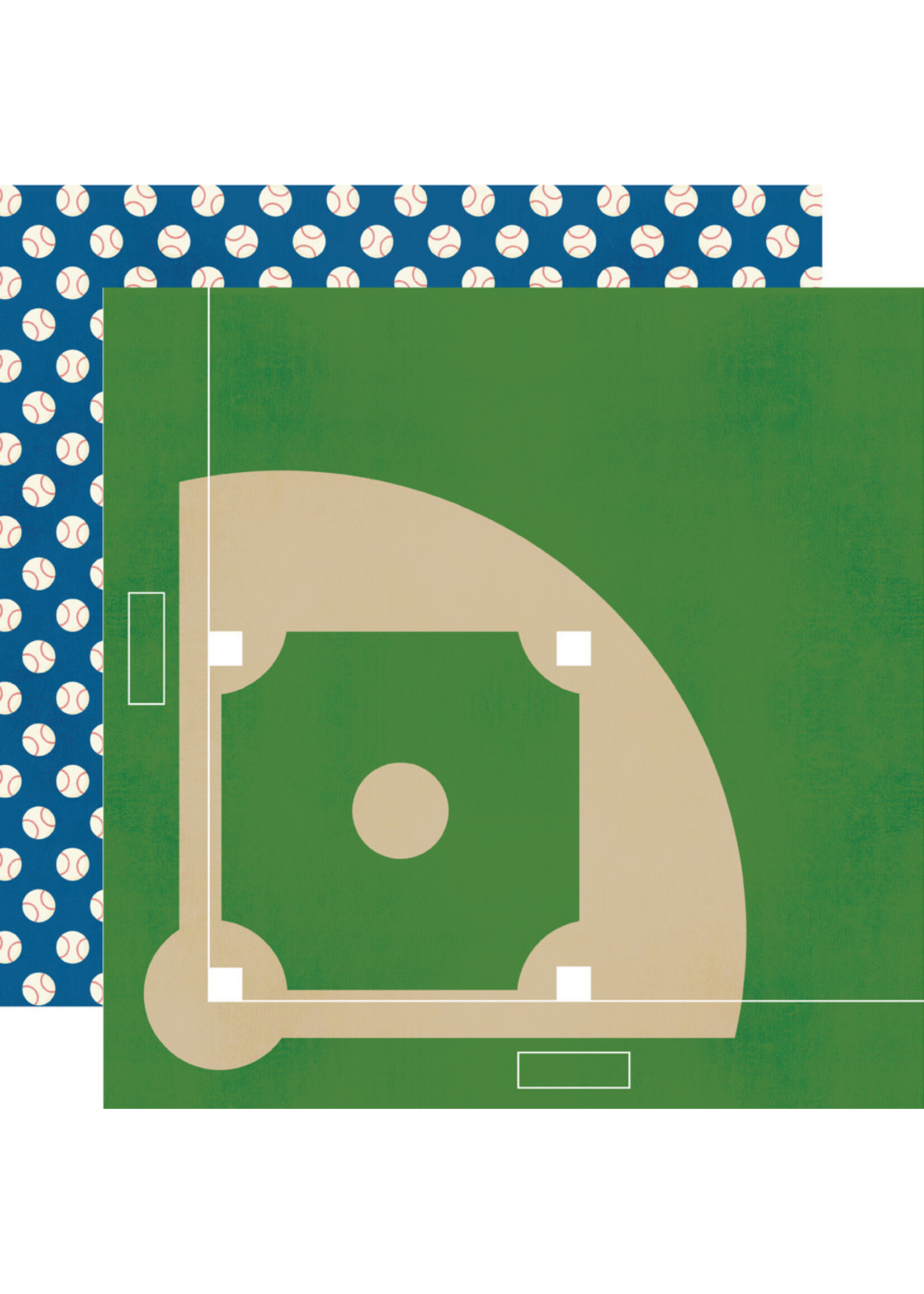 Simple Stories Simple Stories 12x12 Baseball, Play Ball