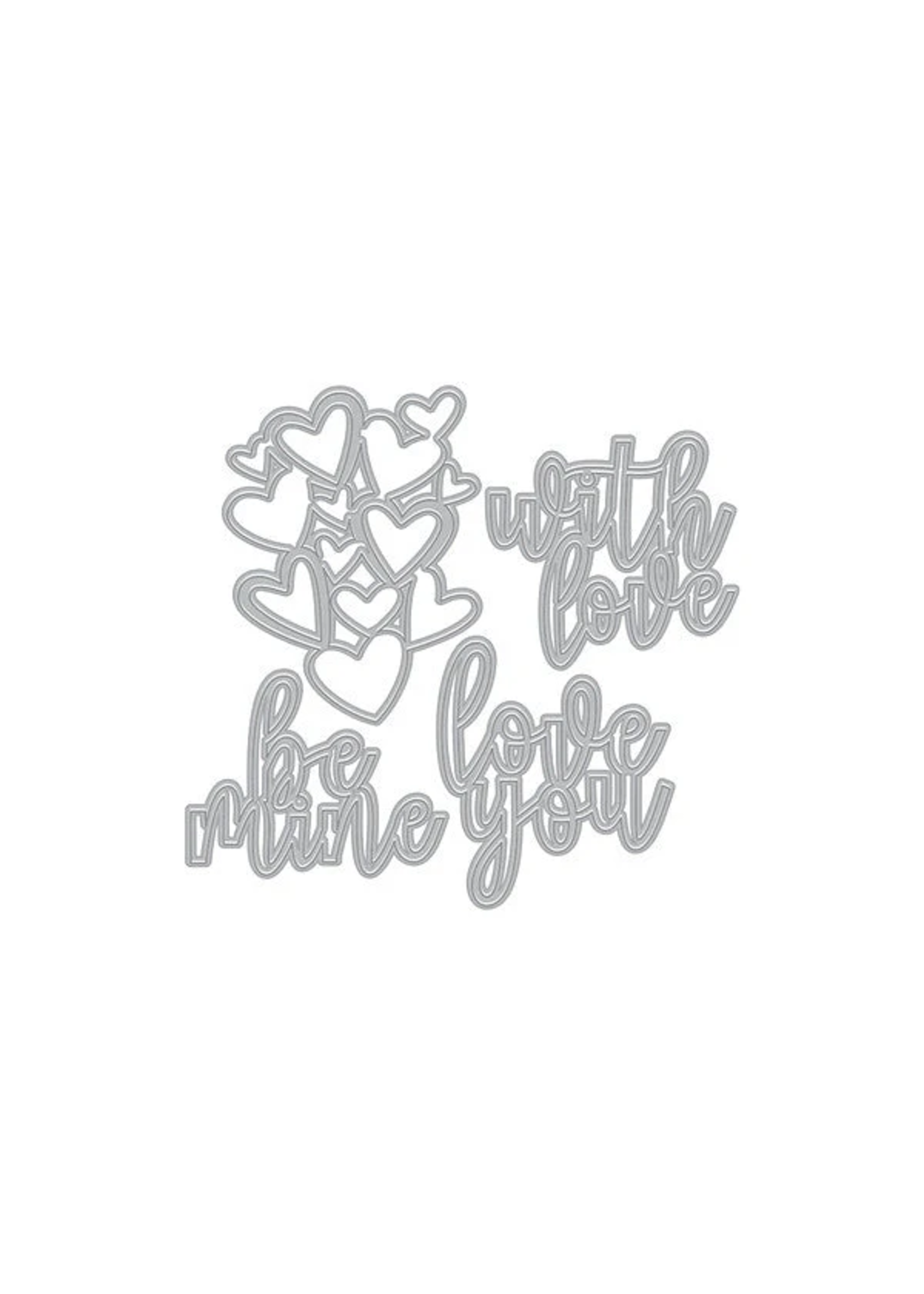 Hero  Arts Hero Arts Die, Love & Hearts