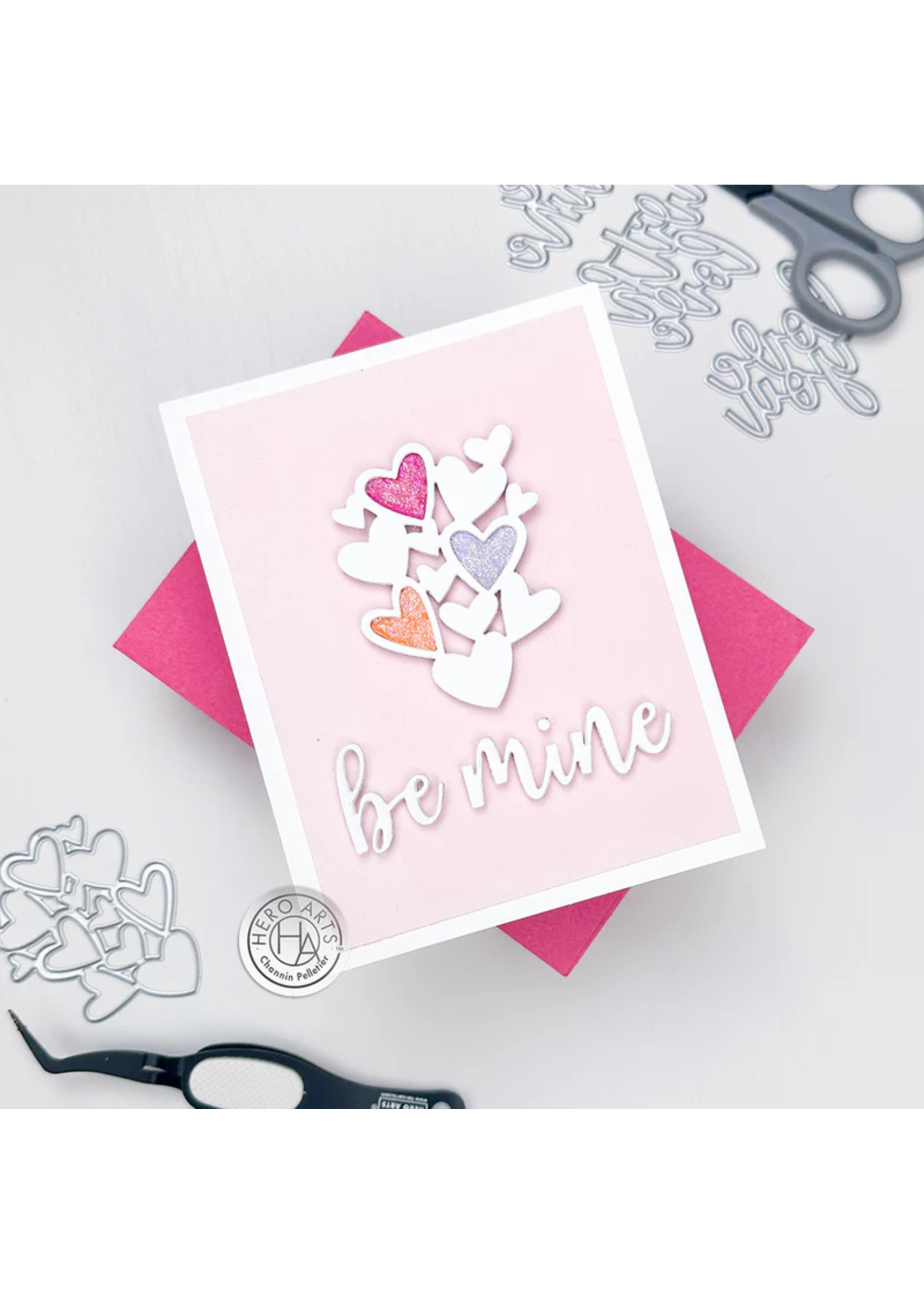 Hero  Arts Hero Arts Die, Love & Hearts