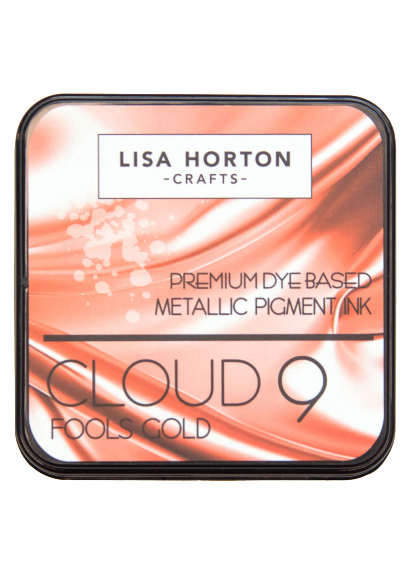 Lisa Horton Crafts Cloud 9 Metallic Ink Pad, Fools Gold