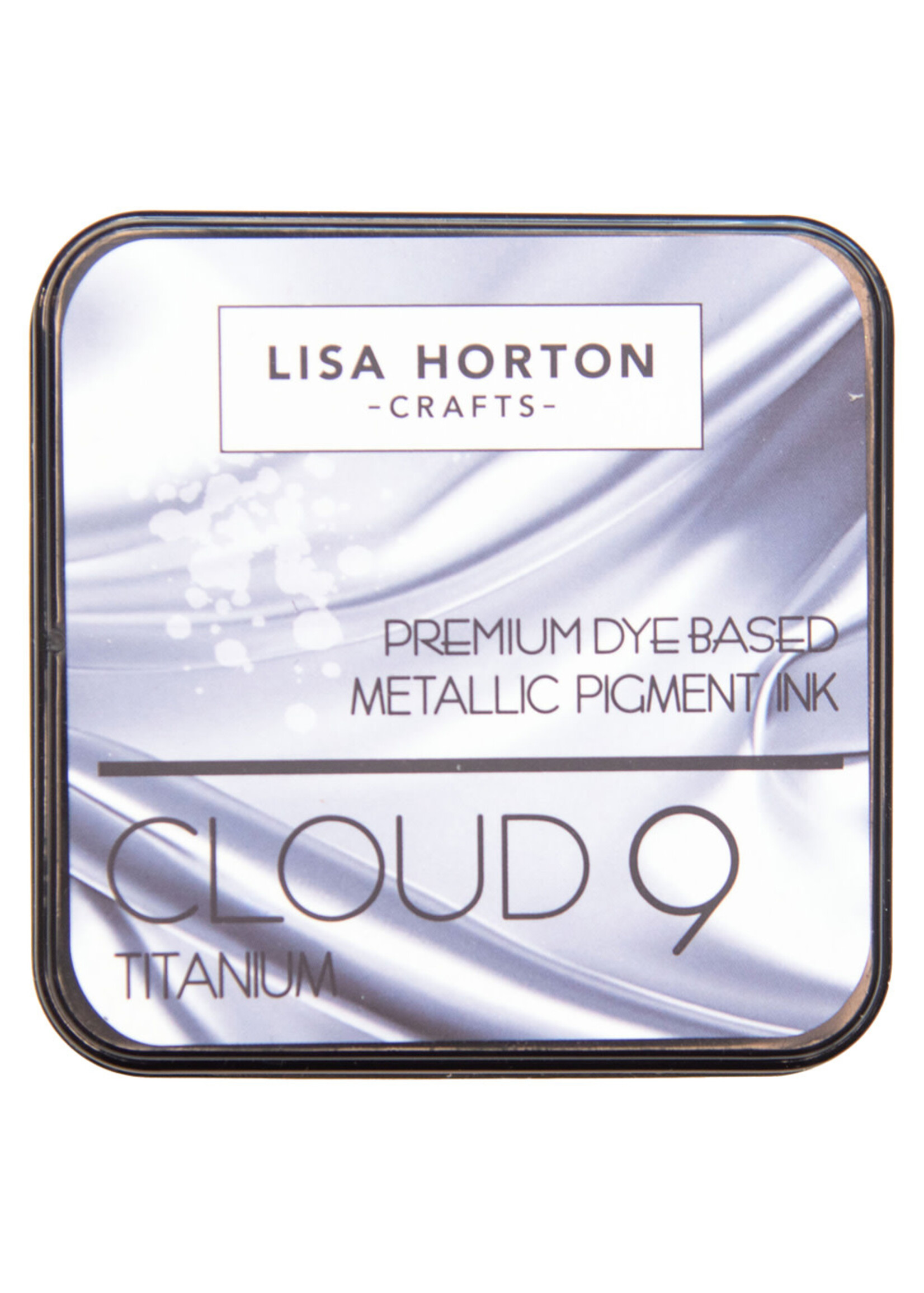 Lisa Horton Crafts Cloud 9 Metallic Ink Pad, Titanium