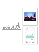 Spellbinders Die, Pooh & Friends Silhouette