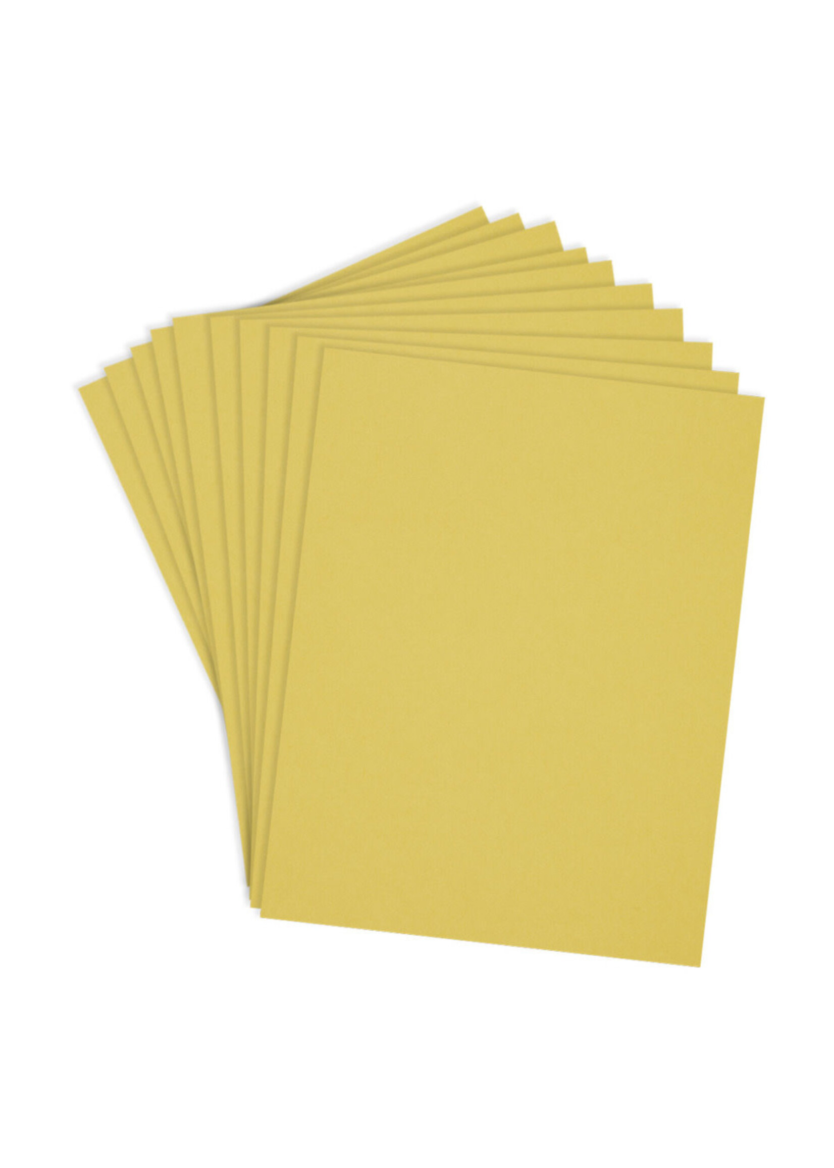 Spellbinders ColorWheel Cardstock 8.5x11, Beeswax (10)