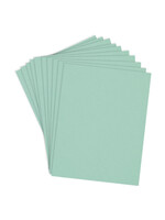 Spellbinders Spellbinders ColorWheel Cardstock 8.5x11,  Waterfall (10)