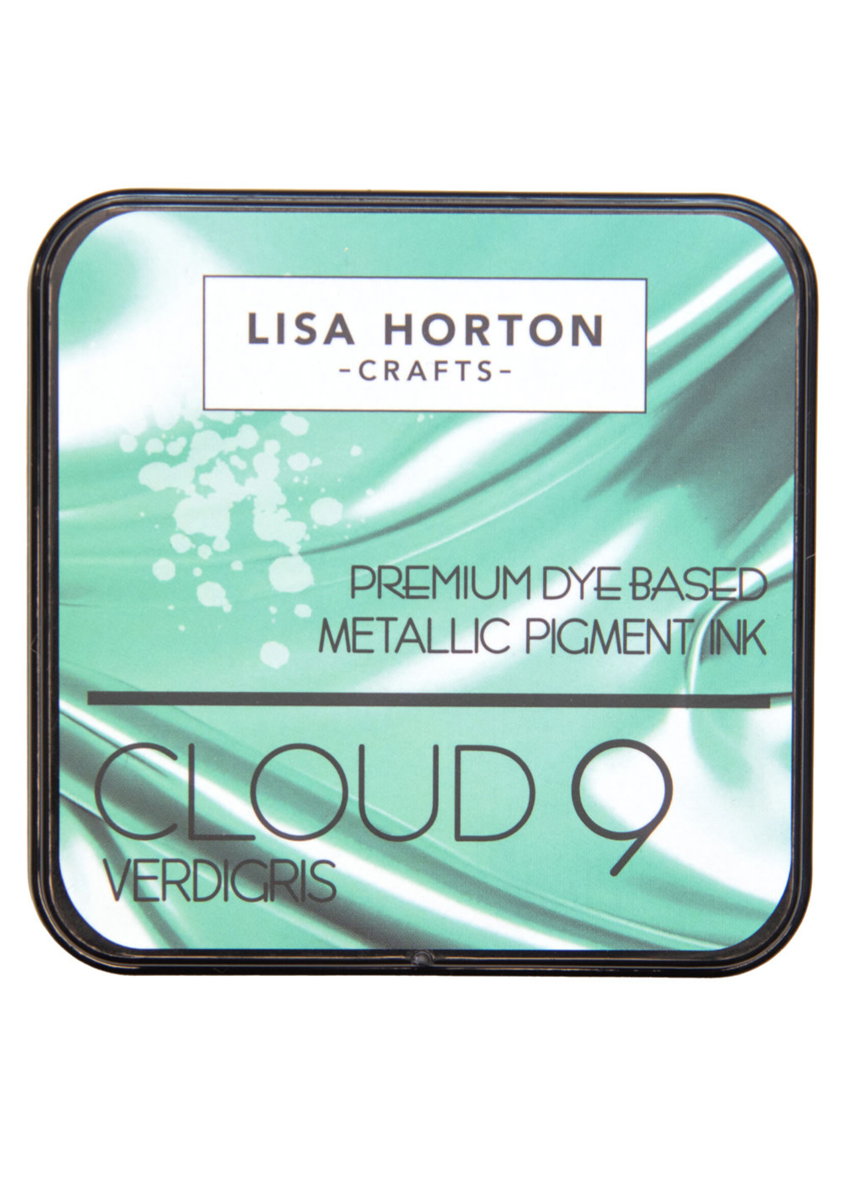 Lisa Horton Crafts Cloud 9 Metallic Ink Pad, Verdigris
