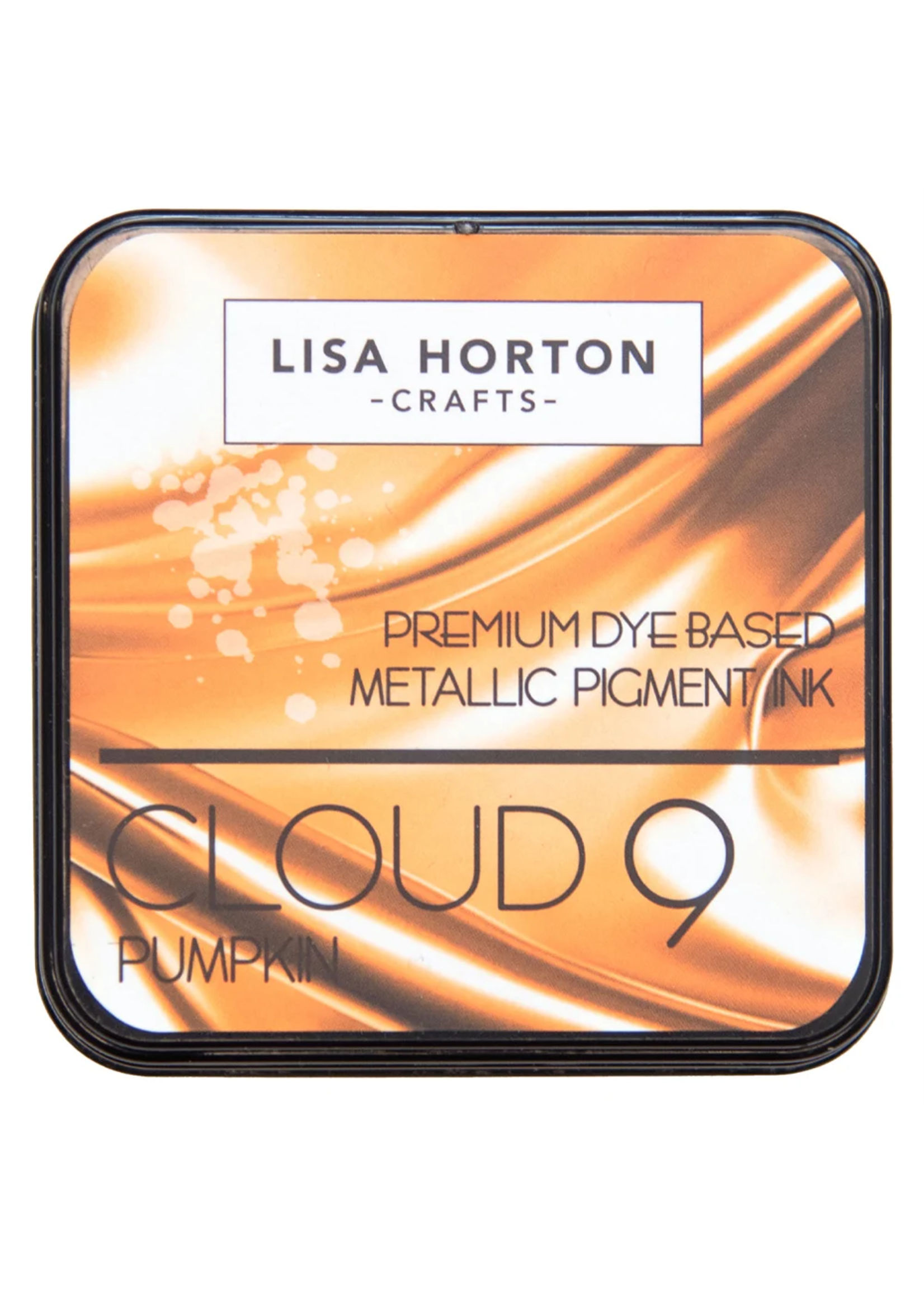 Lisa Horton Crafts Cloud 9 Metallic Ink Pad, Pumpkin
