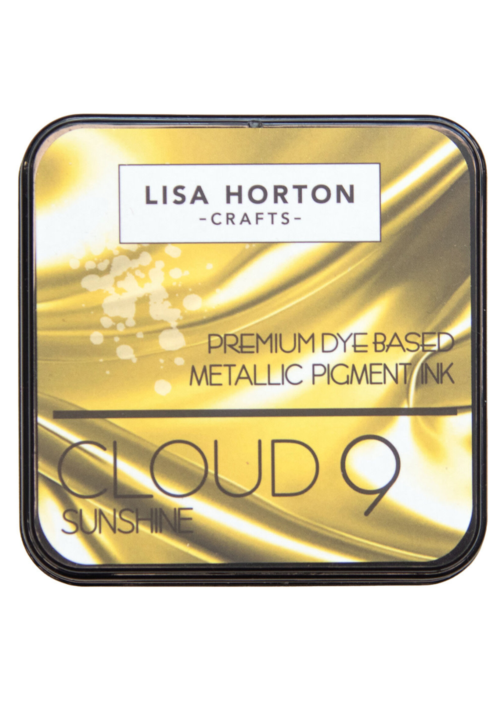 Lisa Horton Crafts Cloud 9 Metallic Ink Pad, Sunshine