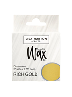 Lisa Horton Crafts LH Water Based Wax, Rich Gold #871C
