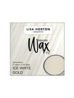 Lisa Horton Crafts LH Water Based Wax, Ice White Gold #2
