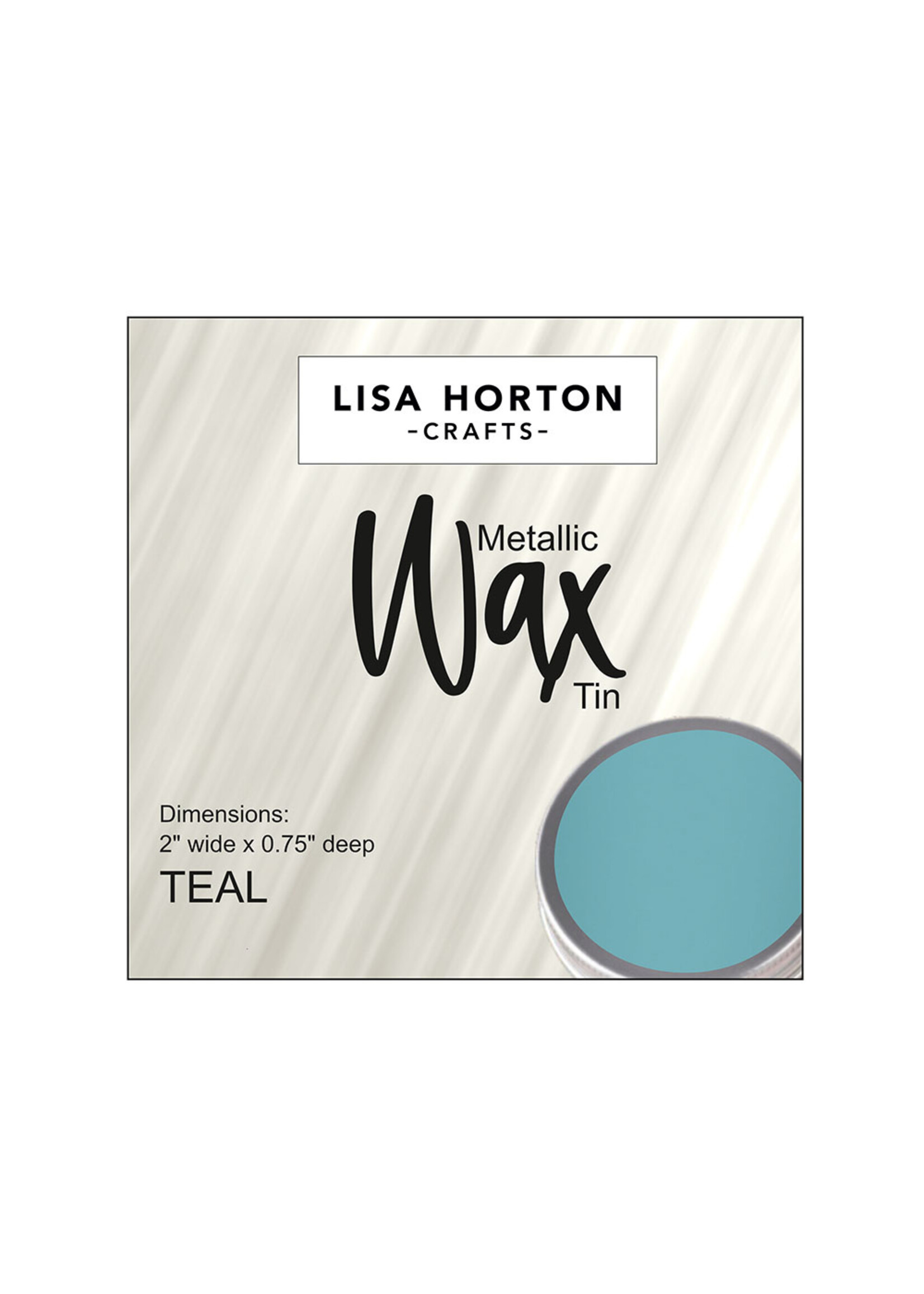 Lisa Horton Crafts LH Water Based Wax, Teal #808