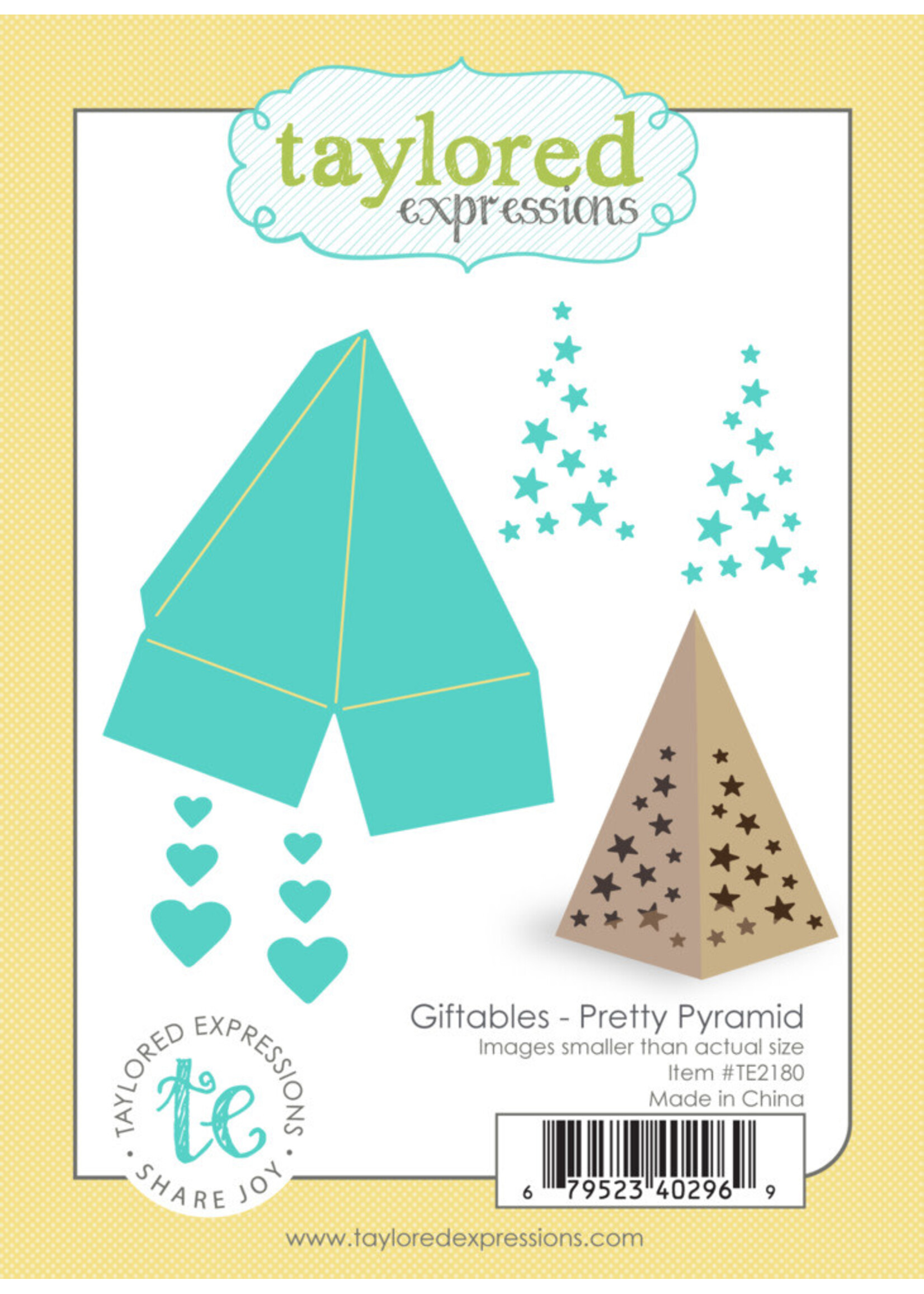 Taylored Expressions TE Die, Giftables - Pretty Pyramid